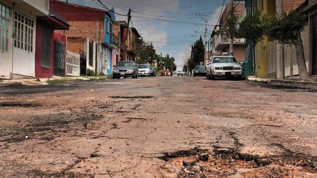 baches en calle